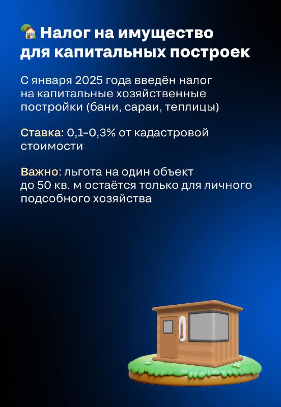 Новые налоговые правила для рынка недвижимости в 2025 году