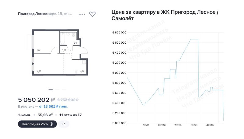 Новый год с распродажами: стоит ли верить скидкам от «Самолета»?