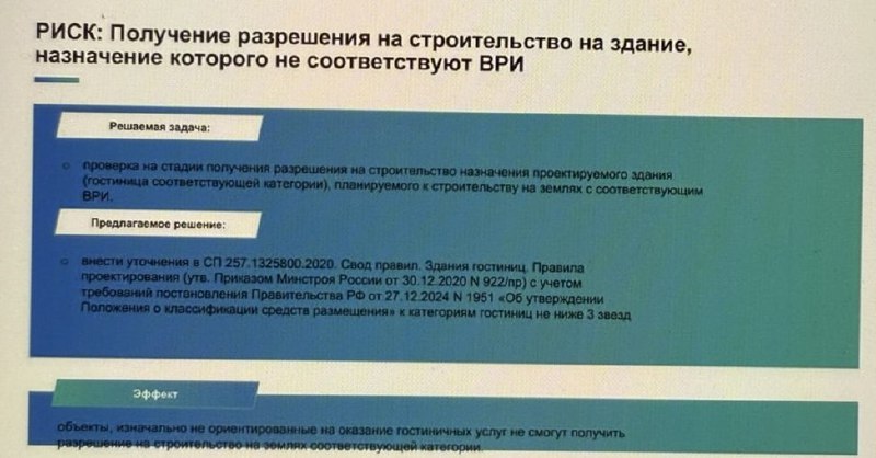 Реформа в строительстве гостиниц по ДДУ