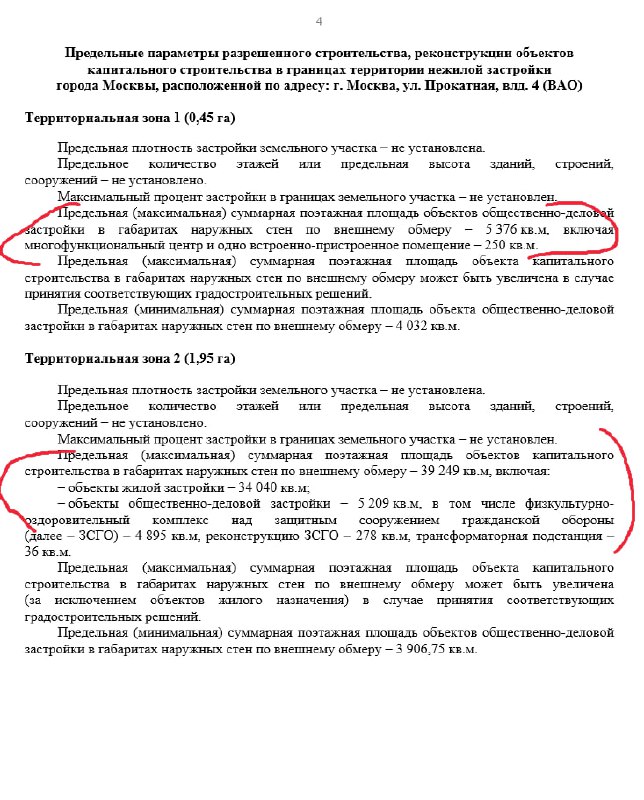 Изменения в проекте жилой застройки на Прокатной улице