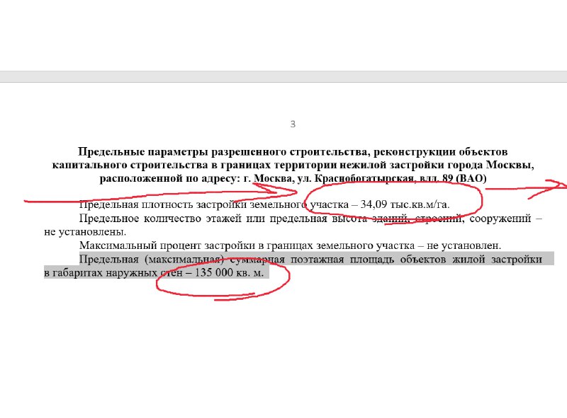 Новые возможности застройки на Краснобогатырской