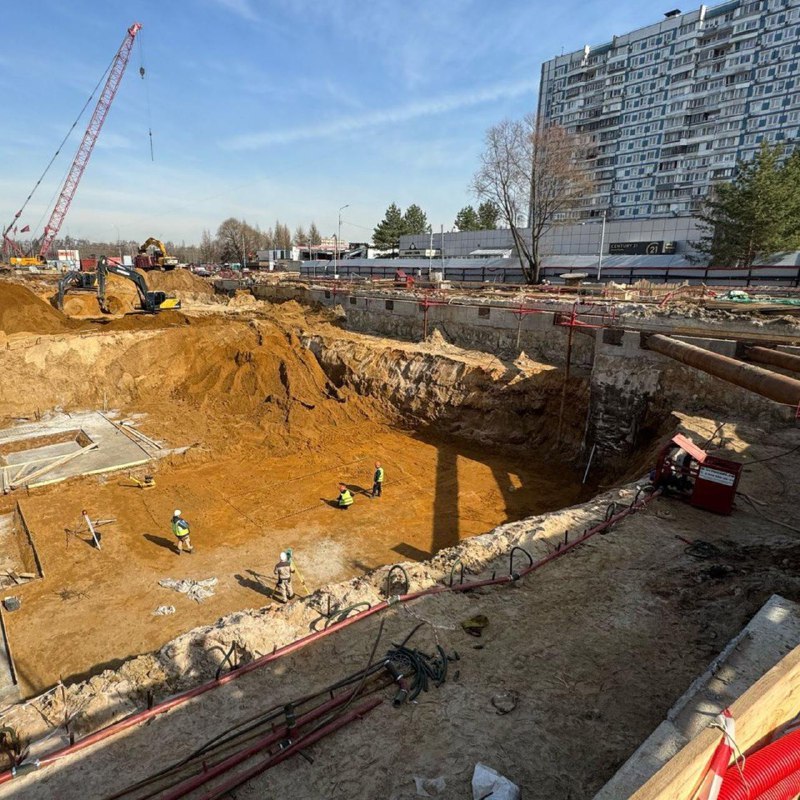 Обновление этапов строительства жилого комплекса «Крылатская 33»