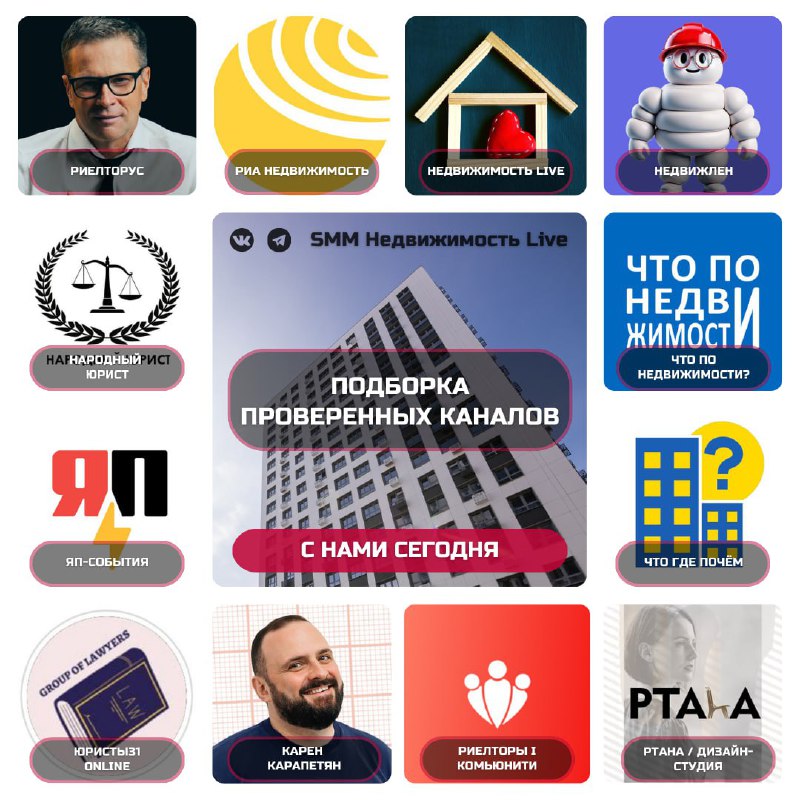 Обзор лучших каналов по недвижимости и рынку жилья