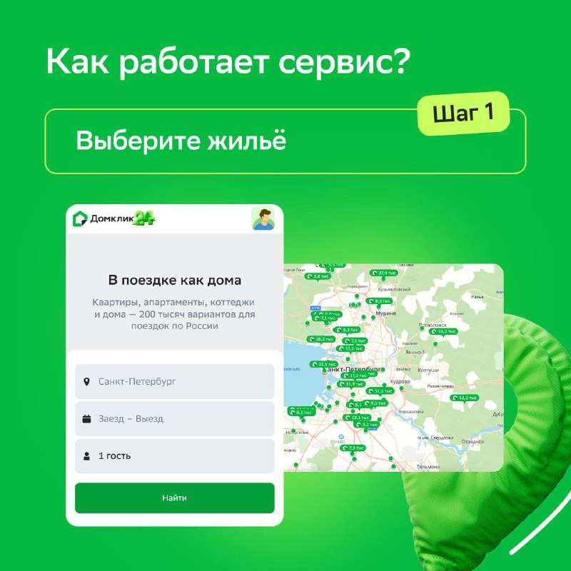 Преимущества посуточной аренды жилья с платформой Домклик24
