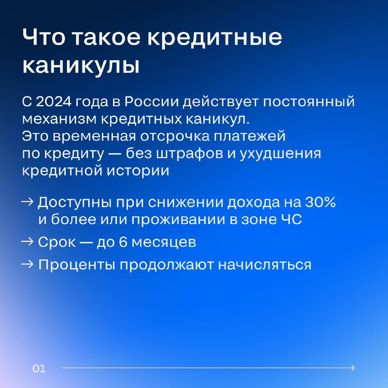 Кредитные каникулы: важные аспекты для специалистов по недвижимости