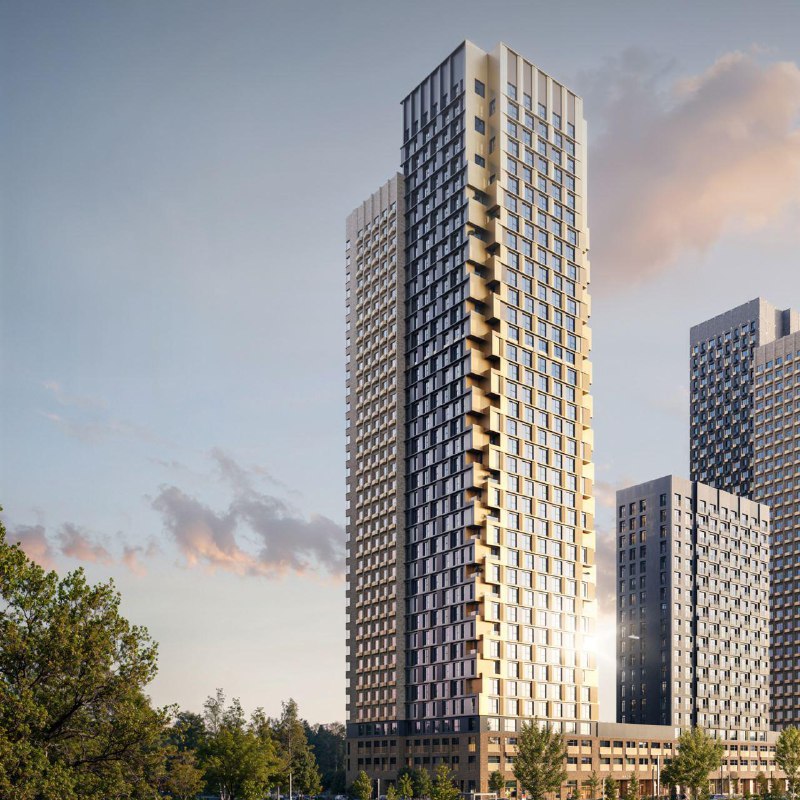 Старт продаж квартир в новом жилом комплексе «Нарвин» на севере Москвы