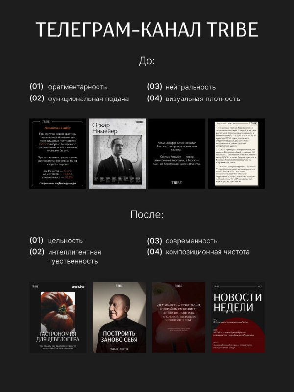 Редизайн TRIBE: новые подходы к развитию индустрии строительства