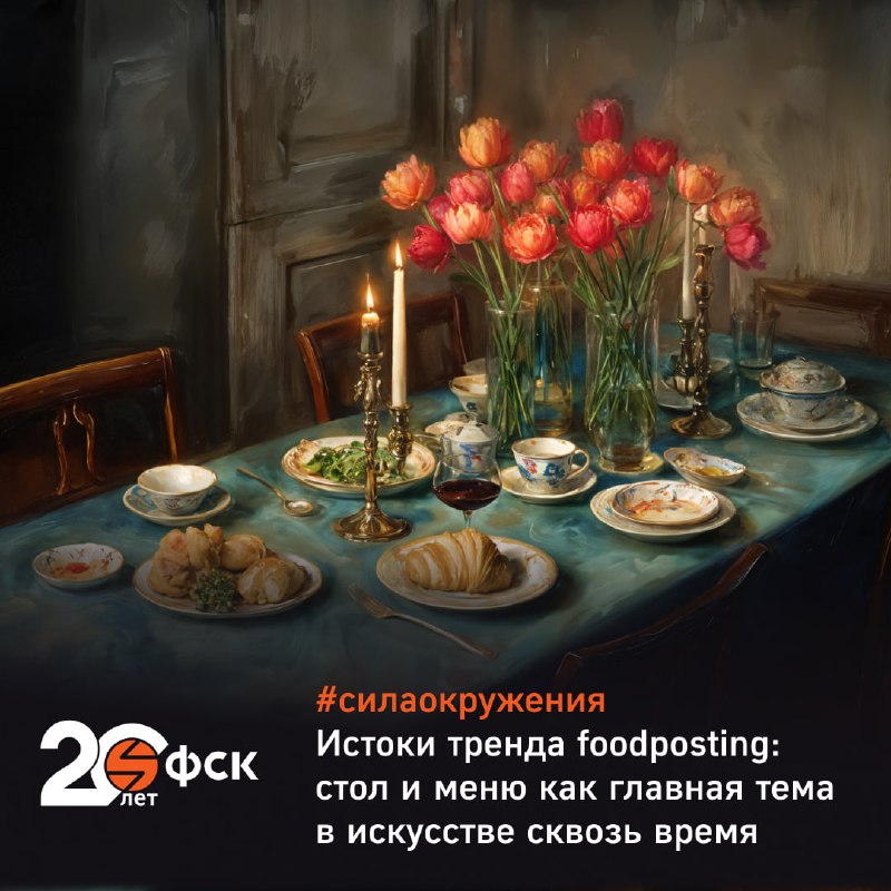 Искусство и еда: история трендов и искусство сервировки