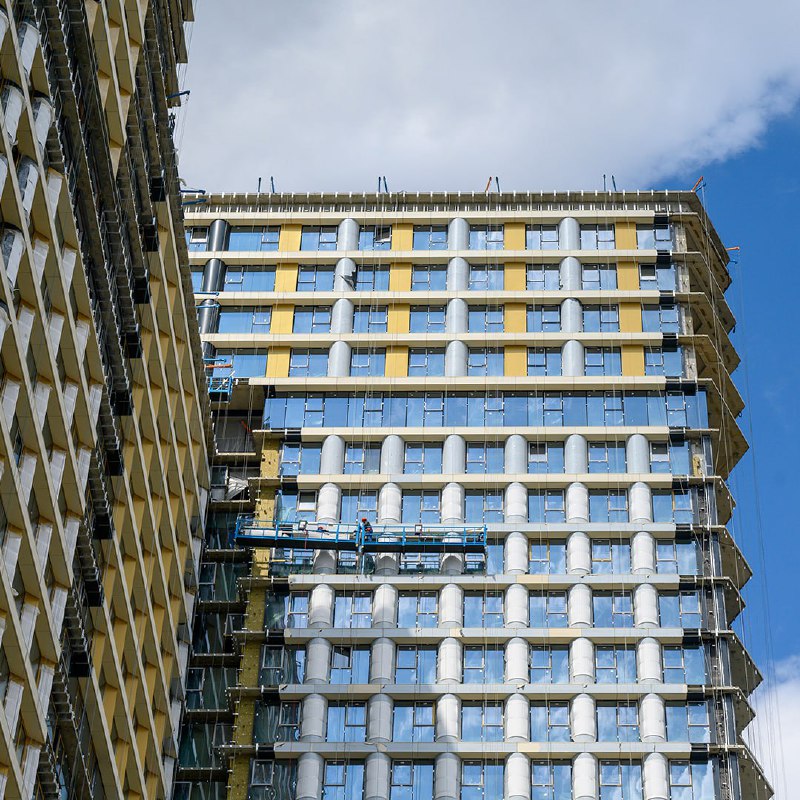 Обновление стадии строительства жилого комплекса «Nametkin Tower»