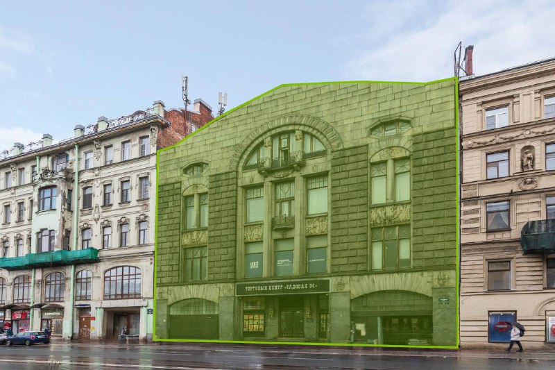 Продажа исторического здания на Садовой улице в Санкт-Петербурге