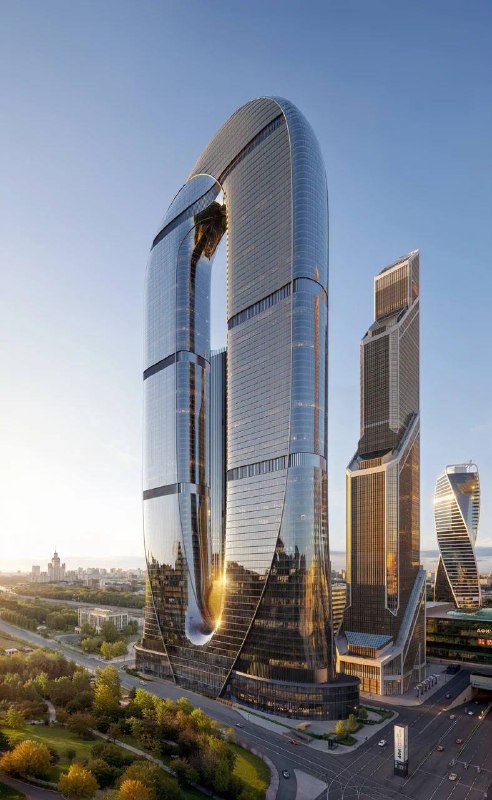 Новый архитектурный проект башни в Москве к 2030 году