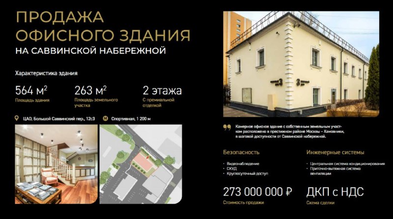 Обзор актуальных девелоперских проектов и продаж на Саввинской набережной