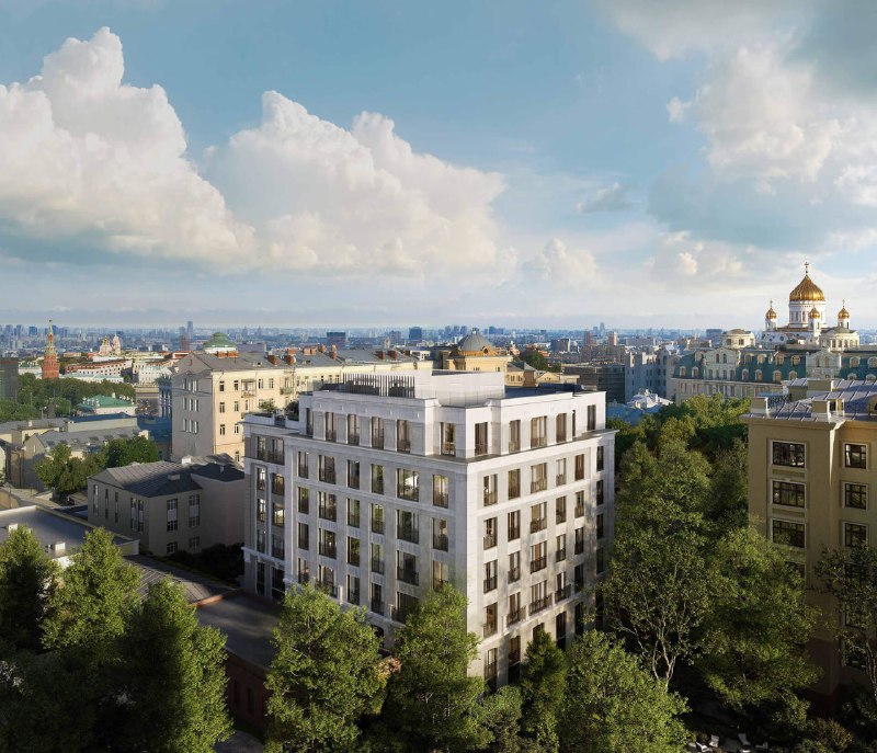 Новый клубный жилой комплекс «Clos.17» в центре Москвы с французской атмосферой