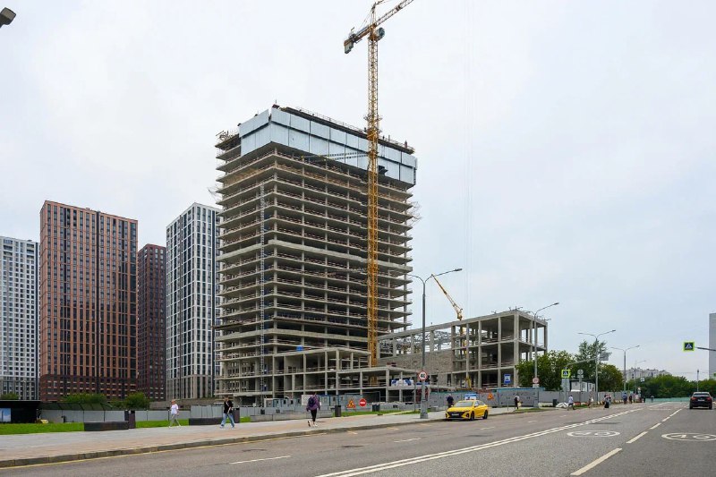 В Москве завершено строительство бизнес-центра Level work Воронцовская за 7 месяцев
