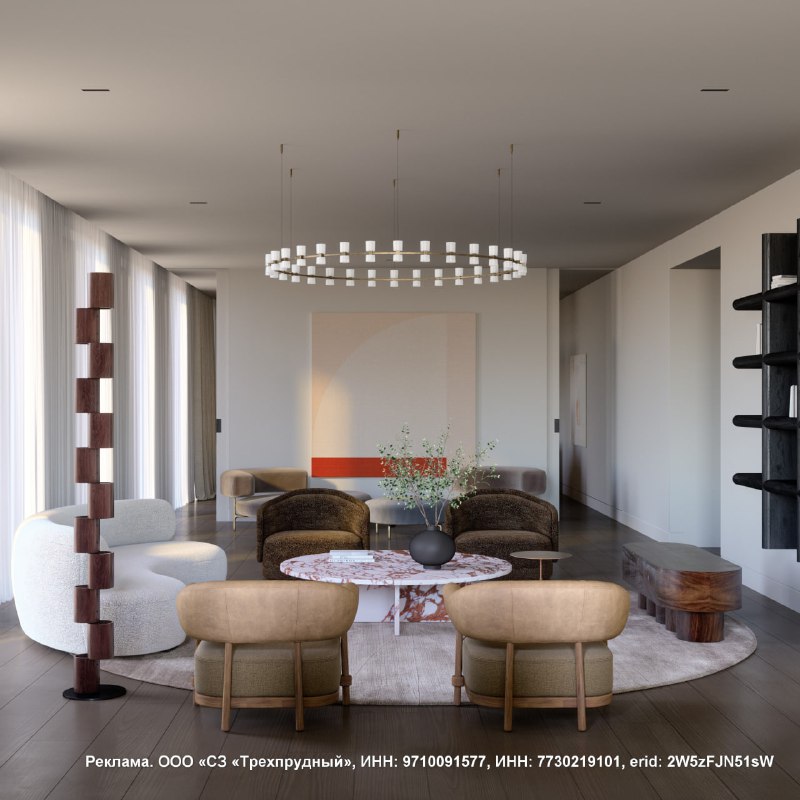 Introduced New Luxury Apartments in the Historic Center of Moscow