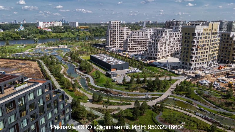 Масштабное озеленение для новых жилых и городских пространств