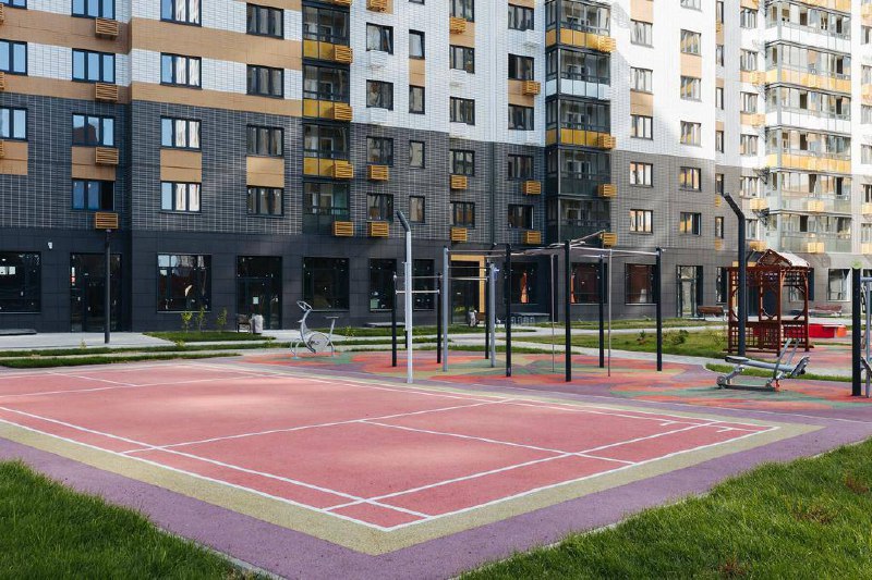 Завершение строительства спортивной инфраструктуры в жилом комплексе «Южная Битца»