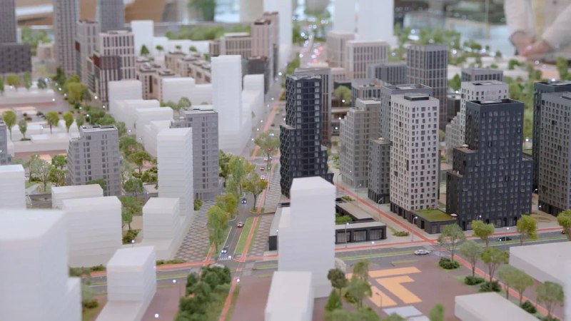 Открытие современного бизнес-центра на набережной Марка Шагала