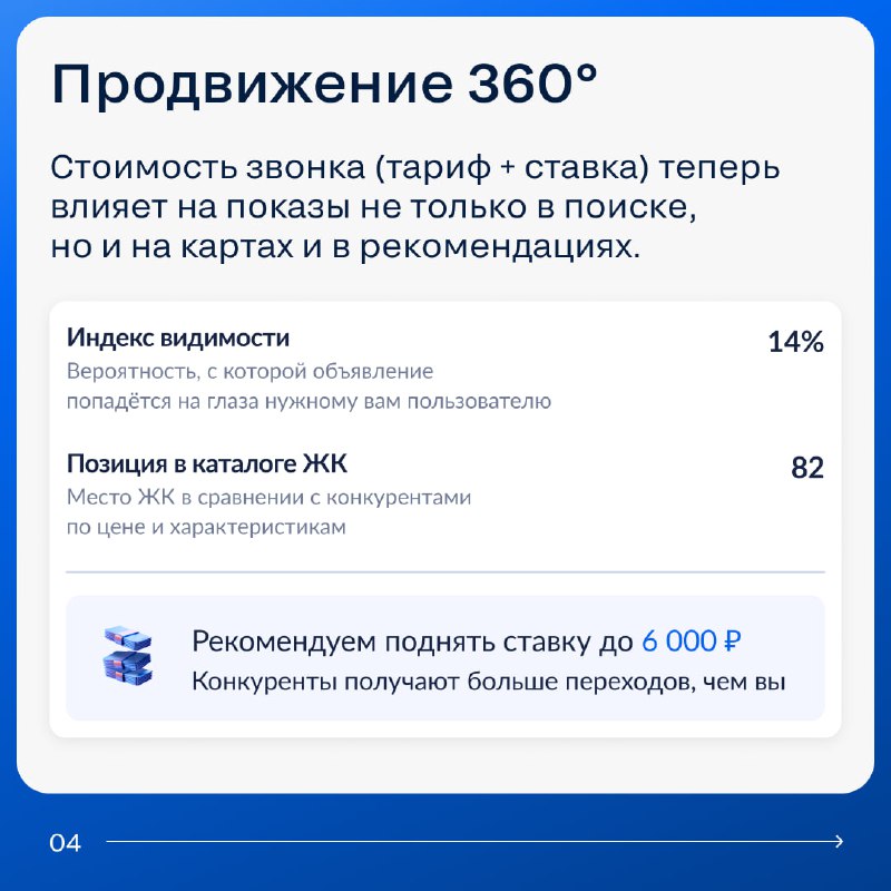 Обновленные тарифы и новые возможности для девелоперов на платформе «Аукцион по звонкам 2.0» с 1 сентября