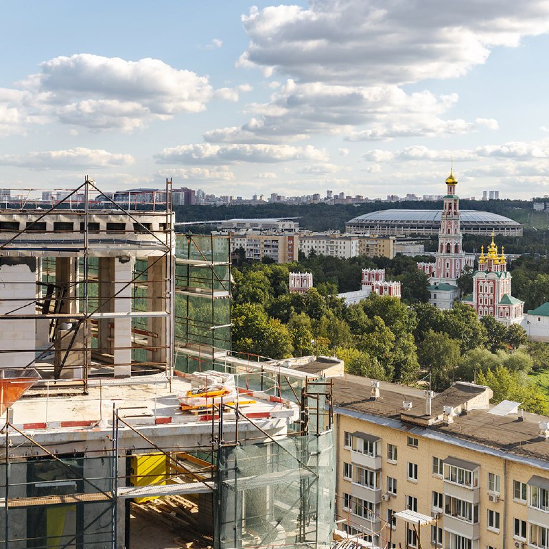 Обновление строительства жилого комплекса «Дом XXII» в Хамовниках
