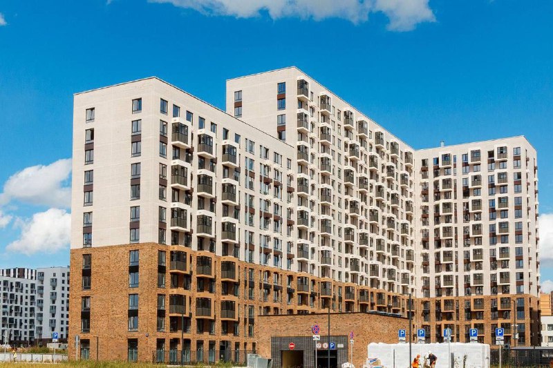 Началась досрочная выдача ключей в новом жилом комплексе в Подмосковье