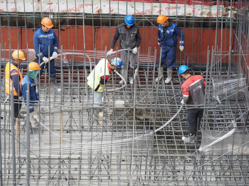 Начало строительных работ в бизнес-центре AIR у метро ЦСКА