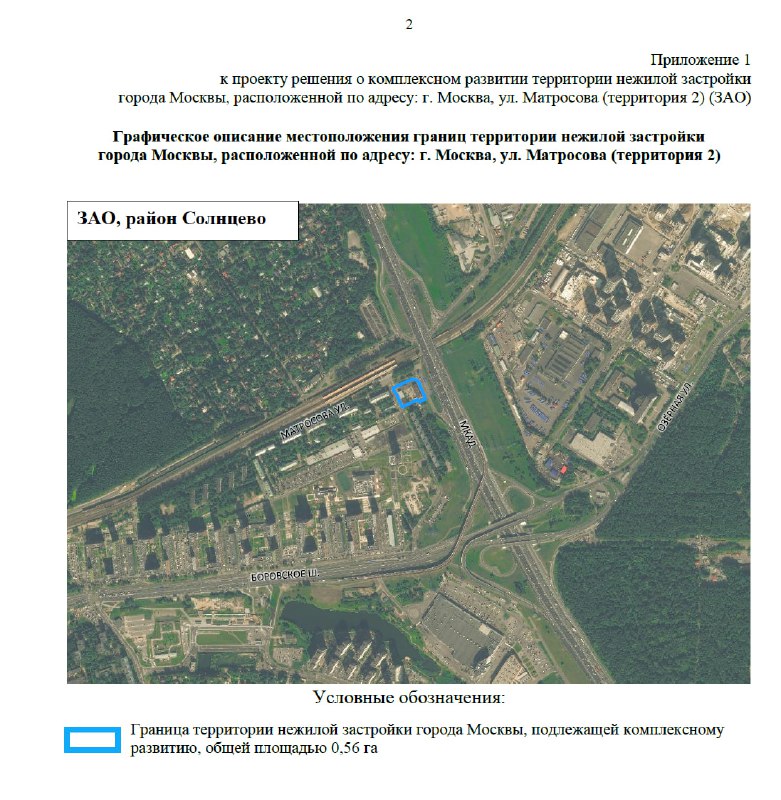 Развитие новых проектов в районе «Мещерский лес»: изменения в землепользовании и планировке