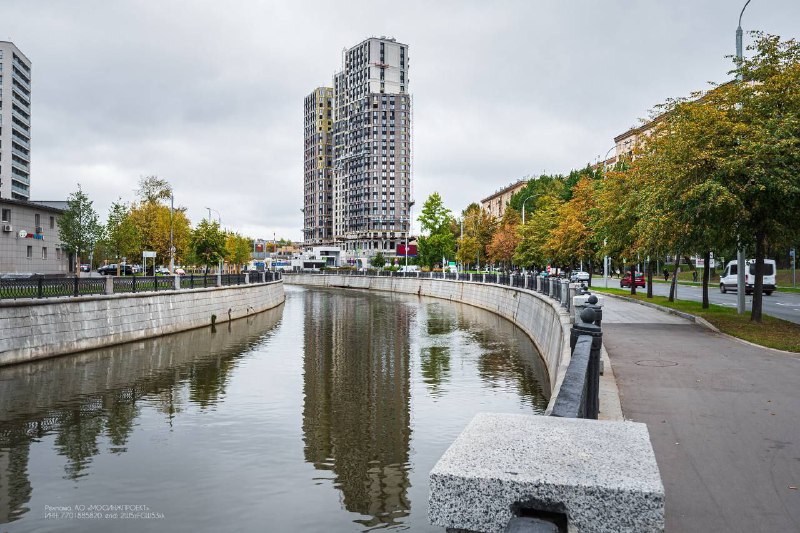 Новый жилой комплекс рядом с Яузой в районе Бауманки