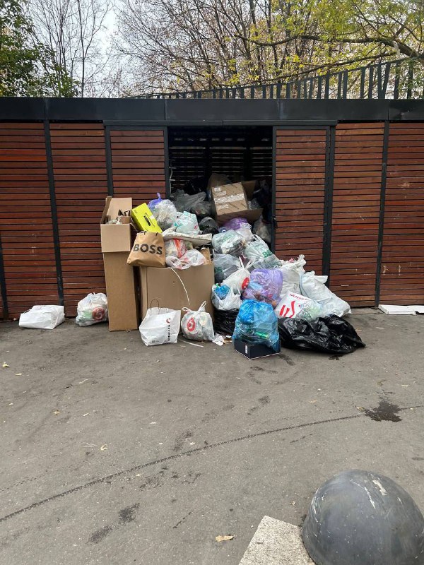 Проблемы с вывозом мусора в жилом комплексе «Вереск»