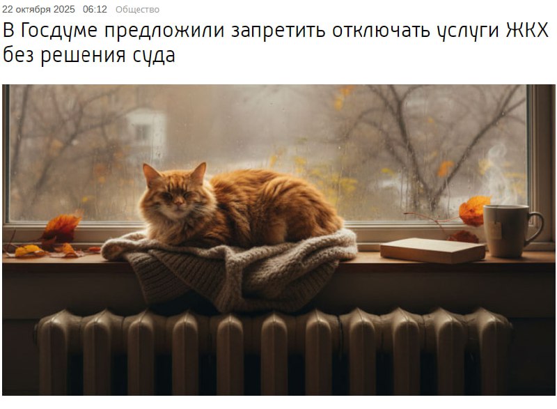 В Госдуме предложили ограничить отключения коммунальных услуг без судебного решения