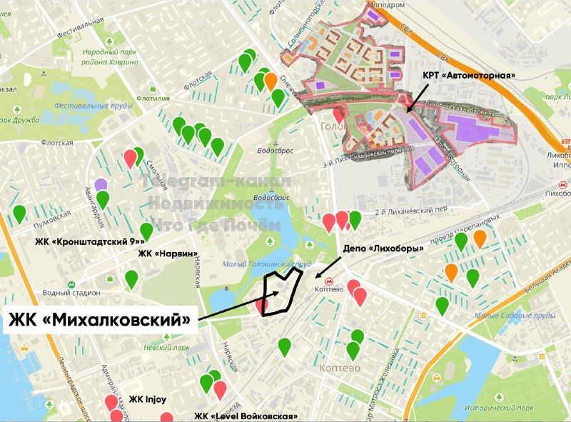 ЖК «Михалковский»: жилье рядом с парком и перспективными транспортными проектами в Северном Москве