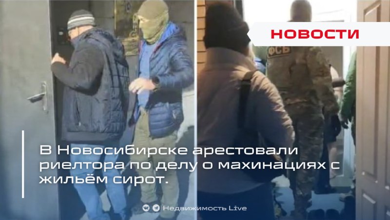 В Новосибирске задержан риелтор по делу о мошенничестве с квартирами для сирот