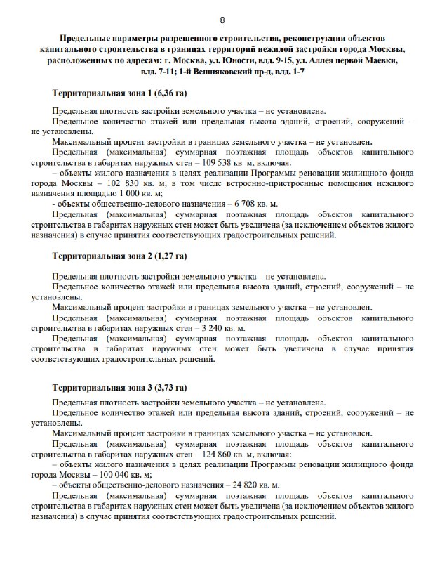 Реновация гаражных кооперативов в Восточном административном районе Москвы