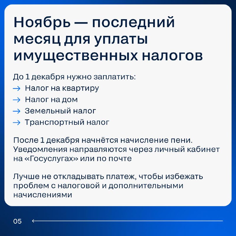 Обзор ключевых изменений в законодательстве ноября