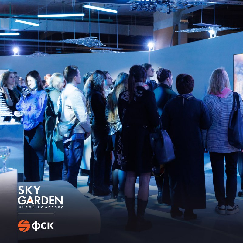 В ЖК Sky Garden открылась уникальная выставка «Сад впечатлений. Времена года»