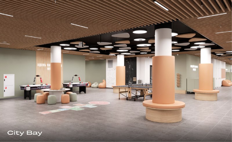 Награда за инновационный дизайн интерьера школы City Bay