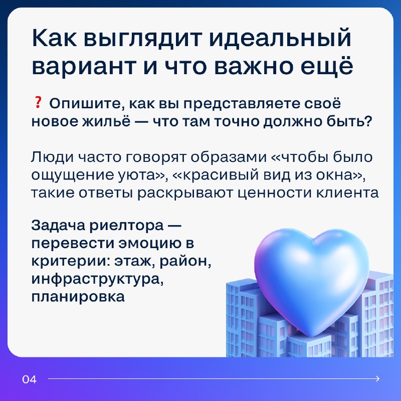 Как правильно определить потребности клиента в подборе недвижимости