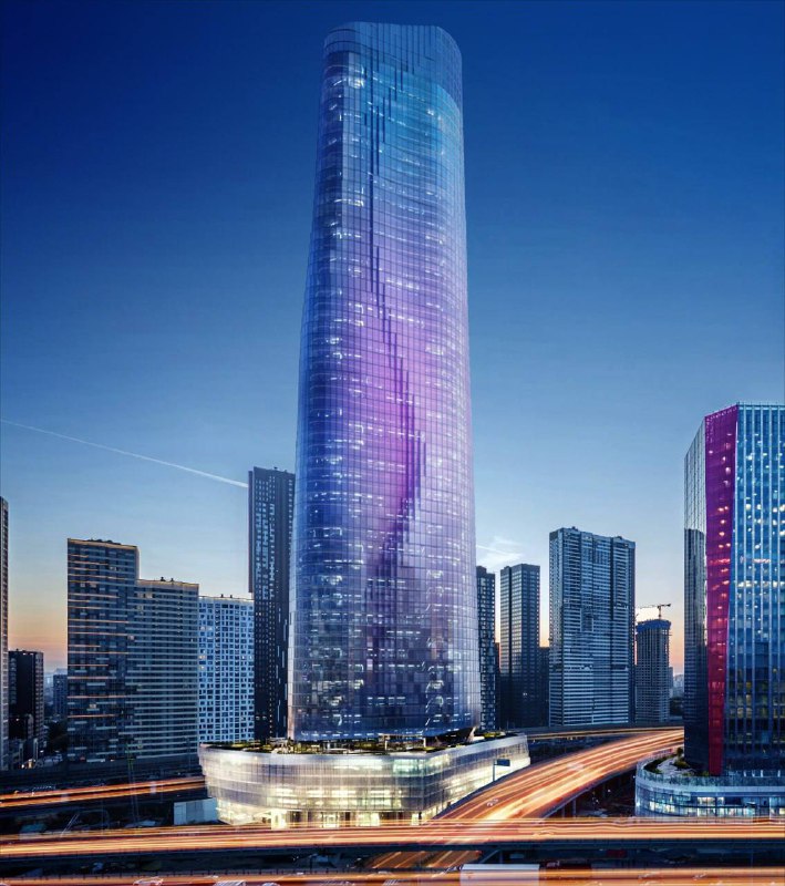 В Москве-Сити возведут высотную деловую башню TOP TOWER с панорамными видами