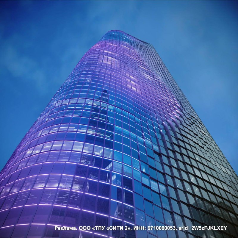 В Москве-Сити возведут высотную деловую башню TOP TOWER с панорамными видами