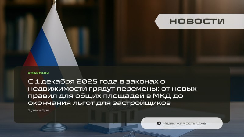 Грядущие изменения в российском секторе недвижимости с 2025 года