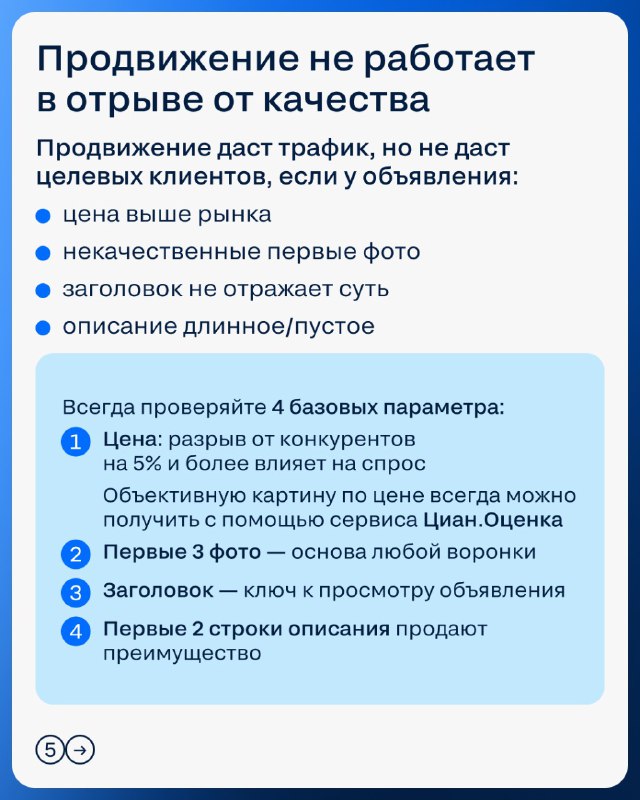 Эффективное продвижение объектов: системный подход и проверка гипотез