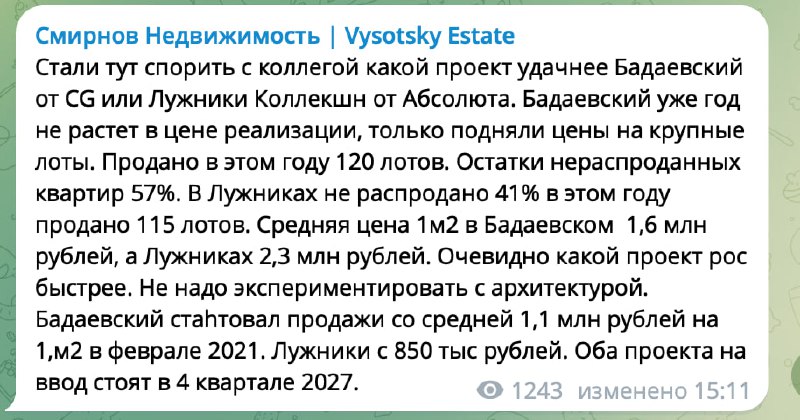Эксклюзивный жилой комплекс от престижных архитекторов в Москве