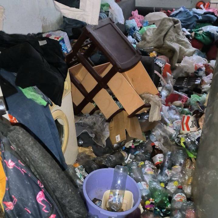Шокирующий случай разрушенного жилья после аренды: мусор, плесень и мертвая кошка