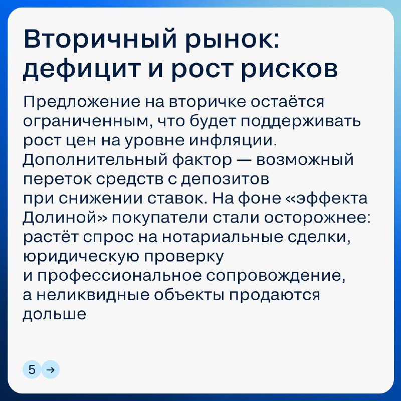 Прогнозы развития рынка недвижимости на 2026 год