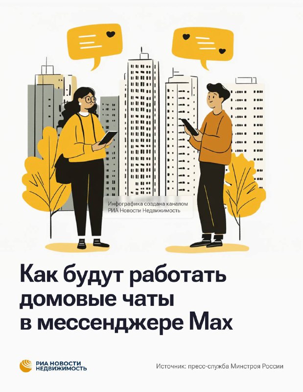 Новые возможности домовых чатов в мессенджере Max для российских жителей