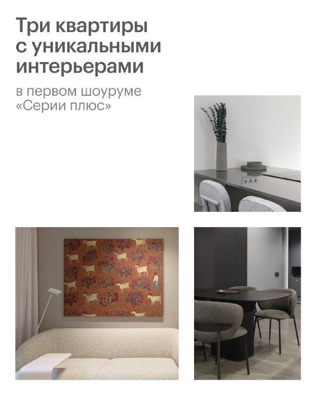 Открытие нового шоурума «Серии плюс» от проекта Vangarden