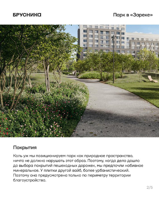 Создание экологического парка в Заречье: концепция и планировка