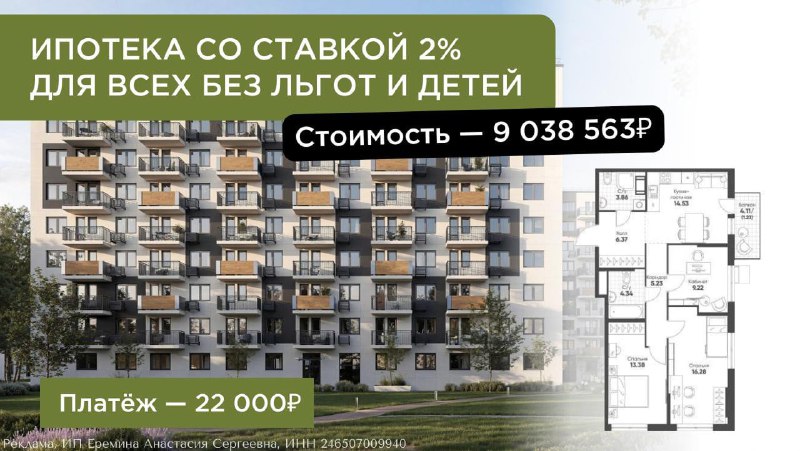 Акционная ипотека под 2%: возможности для приобретения жилья в России и Мариуполе