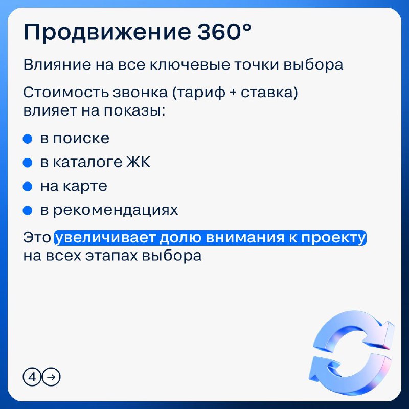 Обновлённый инструмент для повышения видимости проектов на Циан Обновлённый инструмент для повышения видимости проектов на Циан