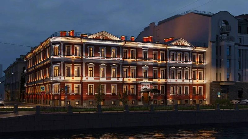 Реконструкция исторического особняка в Санкт-Петербурге обойдется в полтора миллиарда рублей